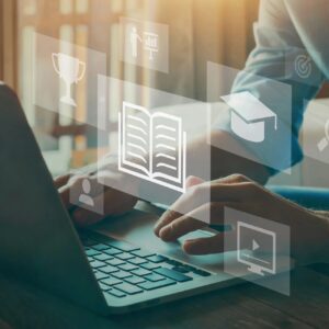 online learning students computer education