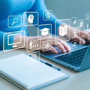 online learning students computer education